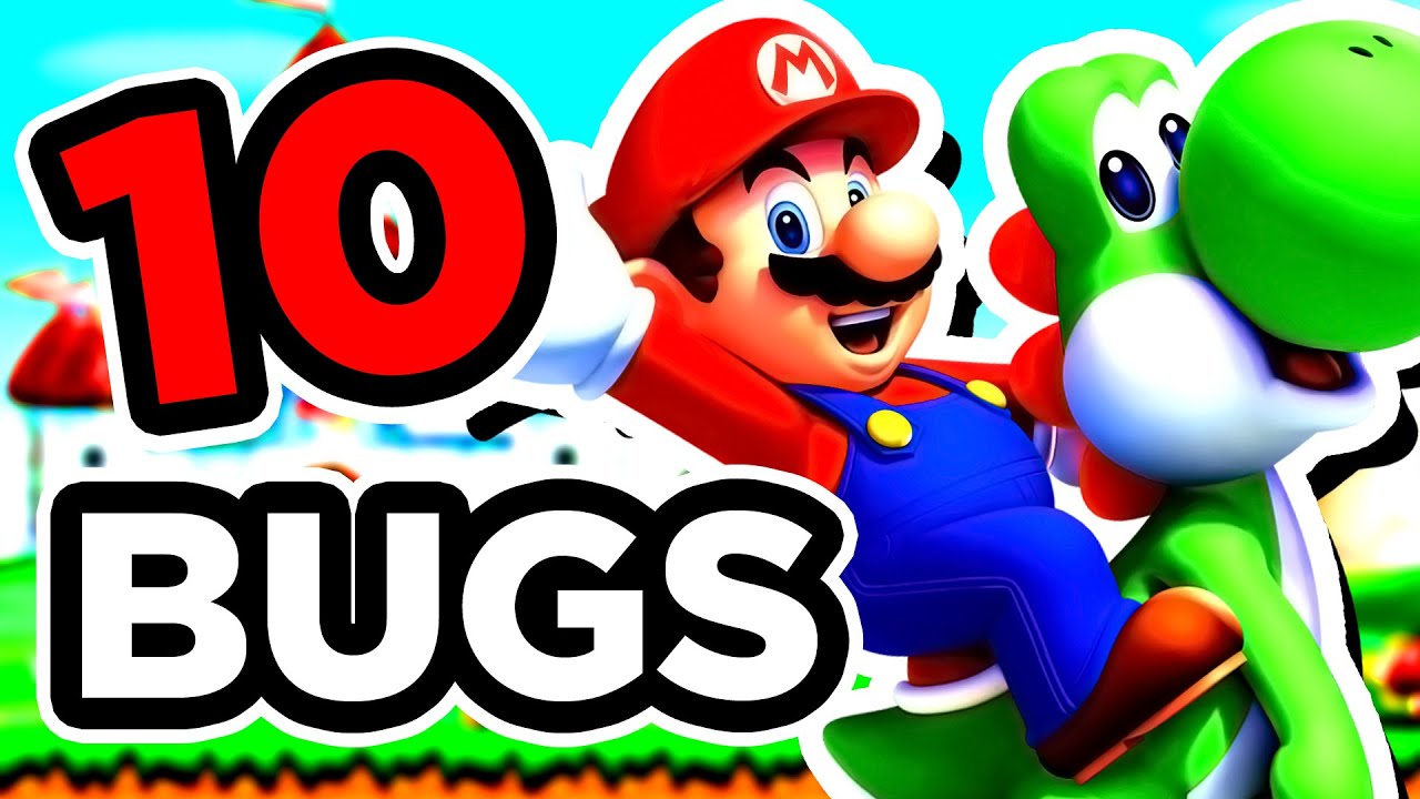 10 BUGS sur New Super Mario Bros. Wii