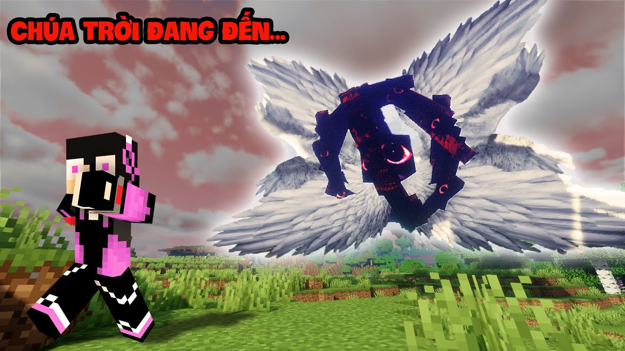Minecraft, Nhưng M&igrave;nh Phải ĐỐI MẶT VỚI CH&Uacute;A TRỜI !!!