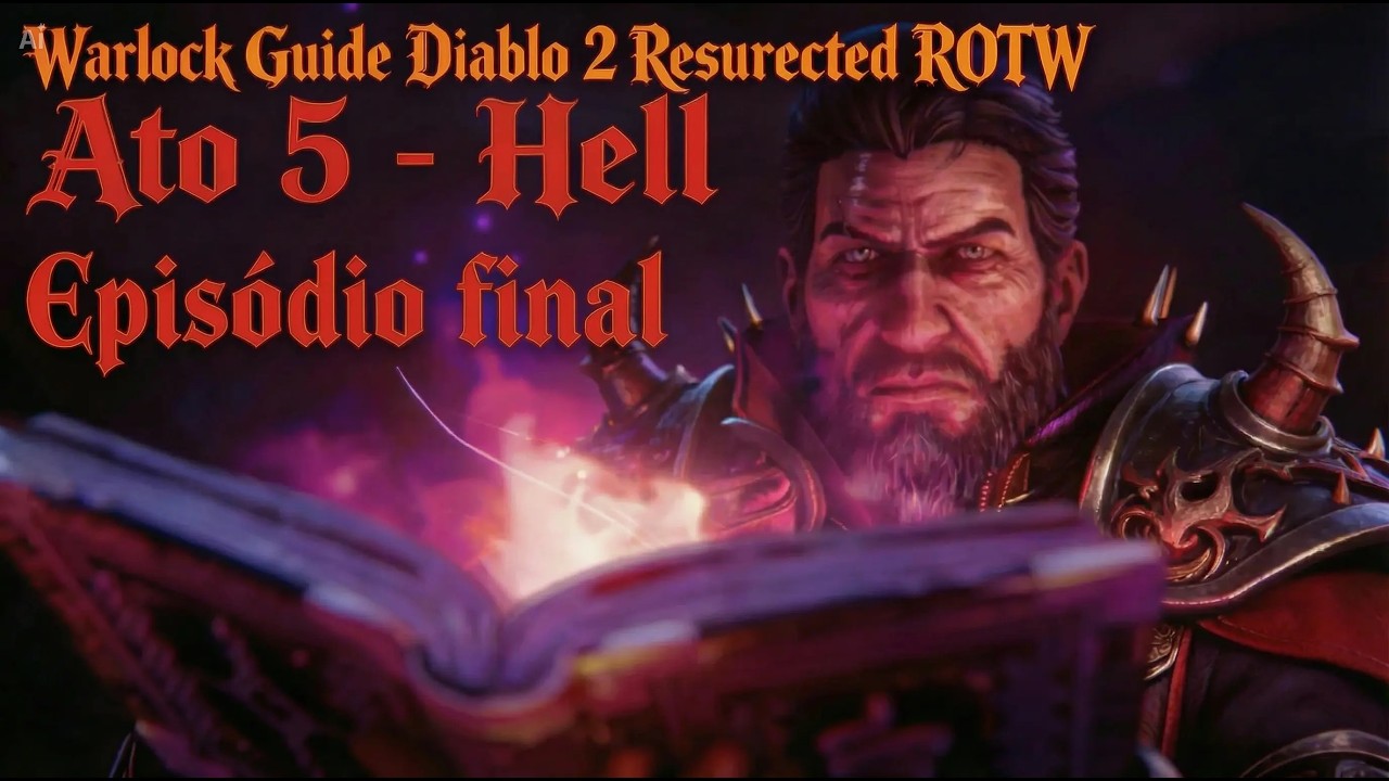 Guia explicativo, passo a passo do Warlock! Ato 5 - Hell! Aqui finalizamos o primeiro novo guia!