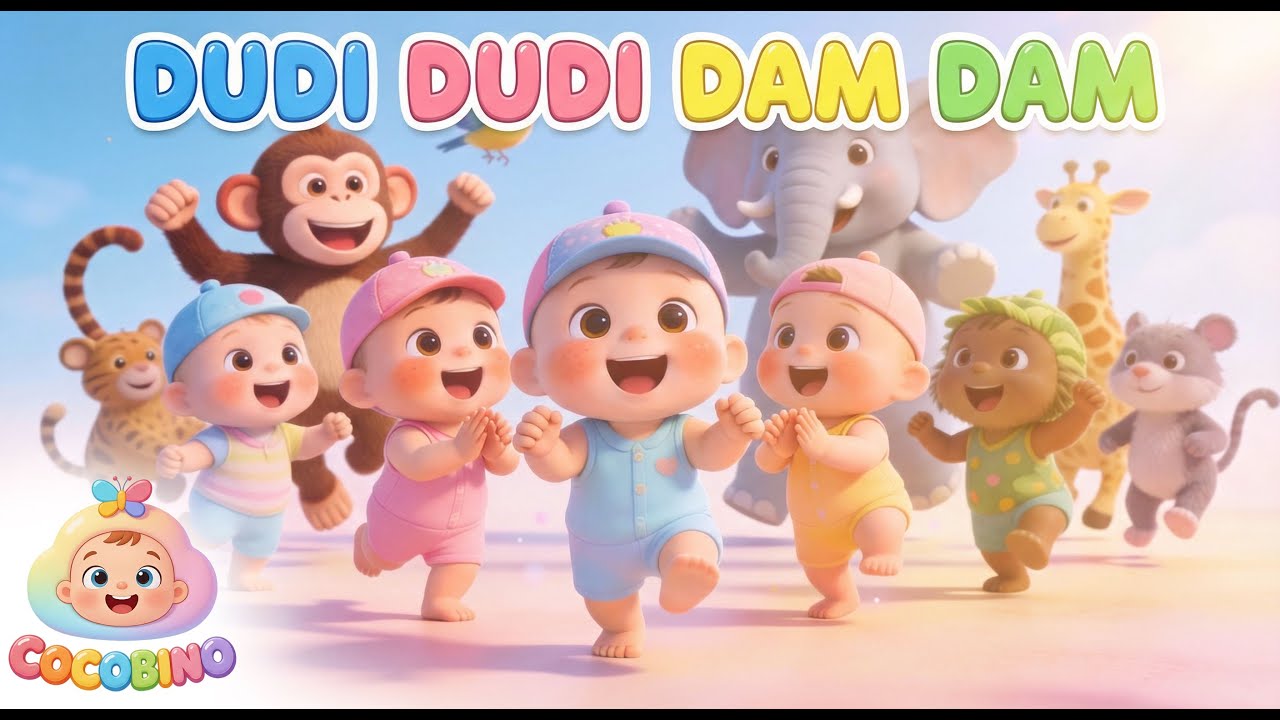 🔴 LIVE Dubi Dubi Dum Dum 💃🎶 | Endless Kids Dance Party | Coco Bino