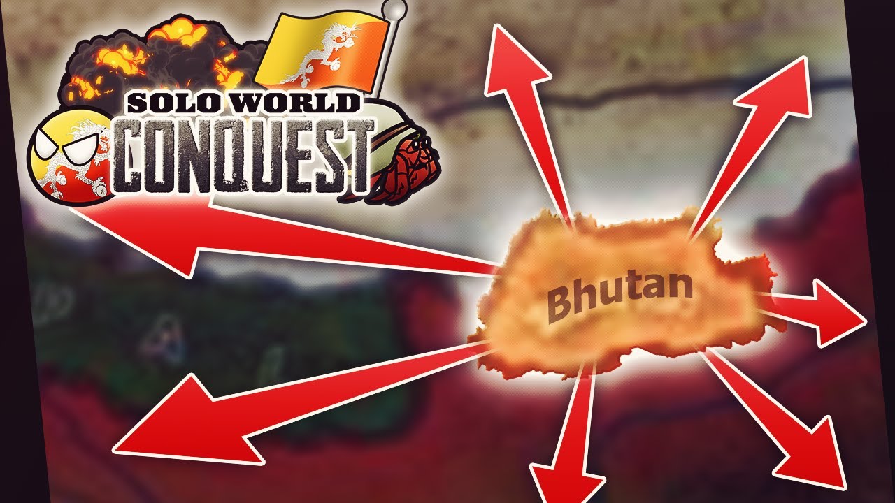 Kann BHUTAN ALLEINE die WELT EROBERN?! | Hearts of Iron 4 Deutsch SWC A-Z