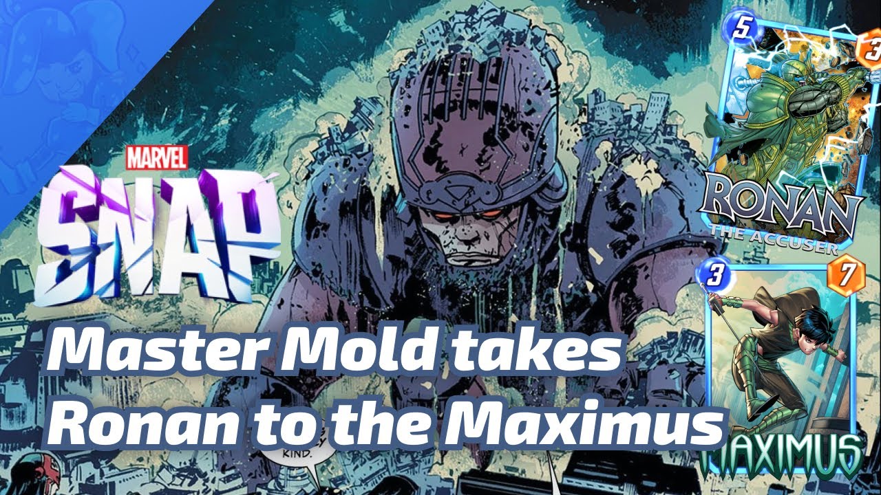 Master Mold is a BIG BUFF for Ronan the Accuser - Marvel SNAP Gameplay & Deck Highlight
