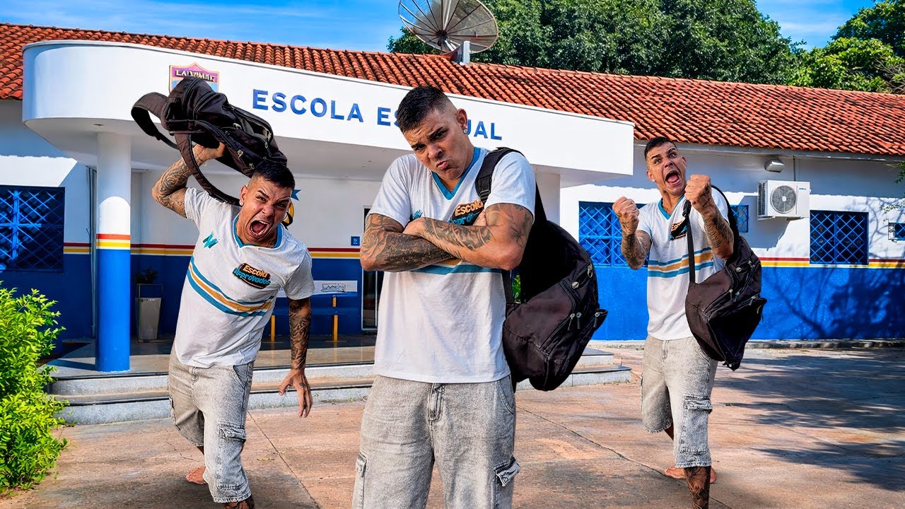 PRIMEIRO DIA DE AULA E FUI EXPULSO