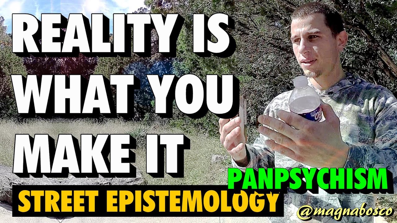 Street Epistemology: Petar | Reality is What You Make It (Panpsychism)