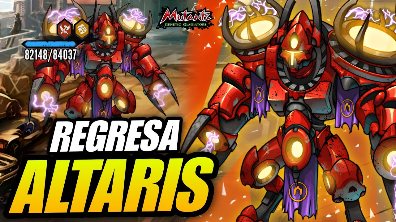 ¡POR FIN SE PUEDE JUGAR CON ALTARIS 🔥 *LO HAN MEJORADO* | Mutants Genetic Gladiators