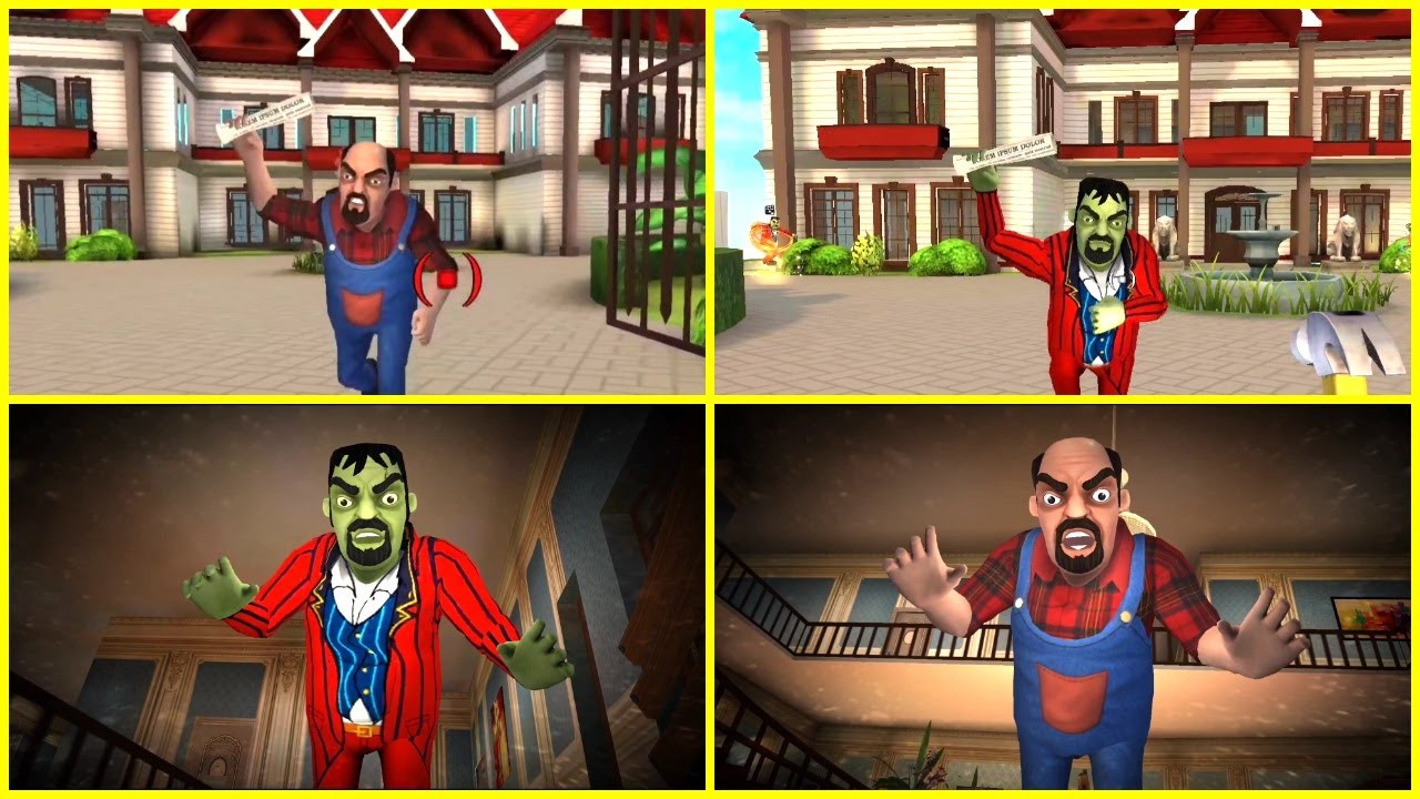 Scary Stranger 3D The Funniest Pranks Evolution (Old vs New)