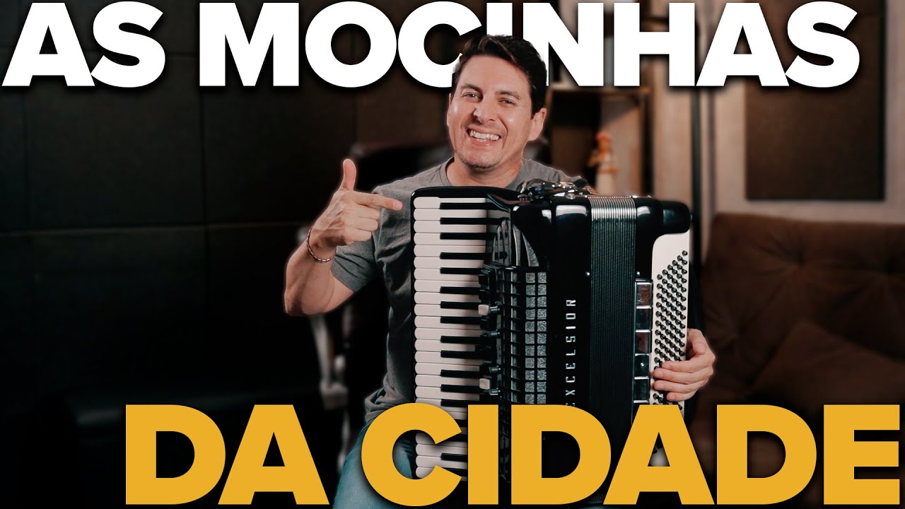 Como Tocar Mocinhas da Cidade no Acordeon (Para Iniciantes)