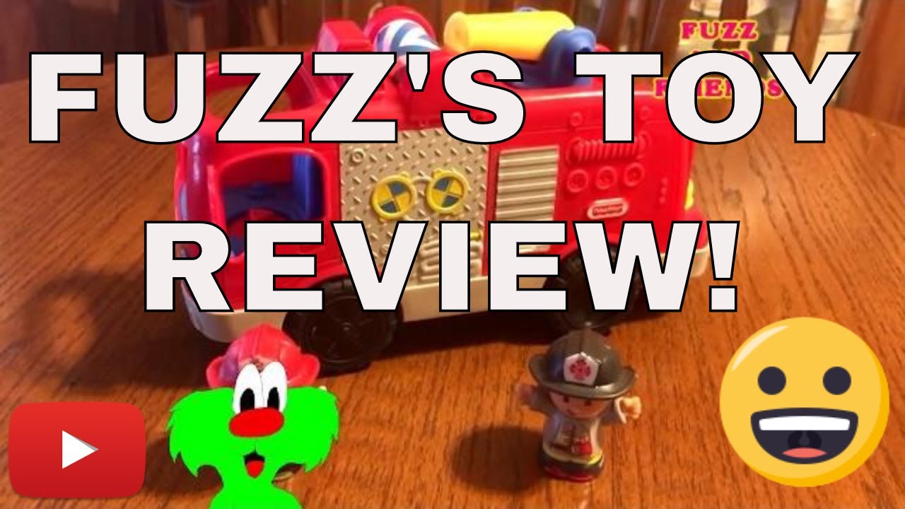 Toy Review - Little People Helping Others Fire Truck // Fuzz and Friends