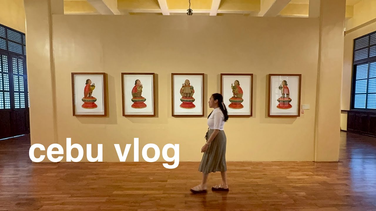 cebu vlog — moalboal sardine run & turtle sanctuary, church hopping, and food adventures