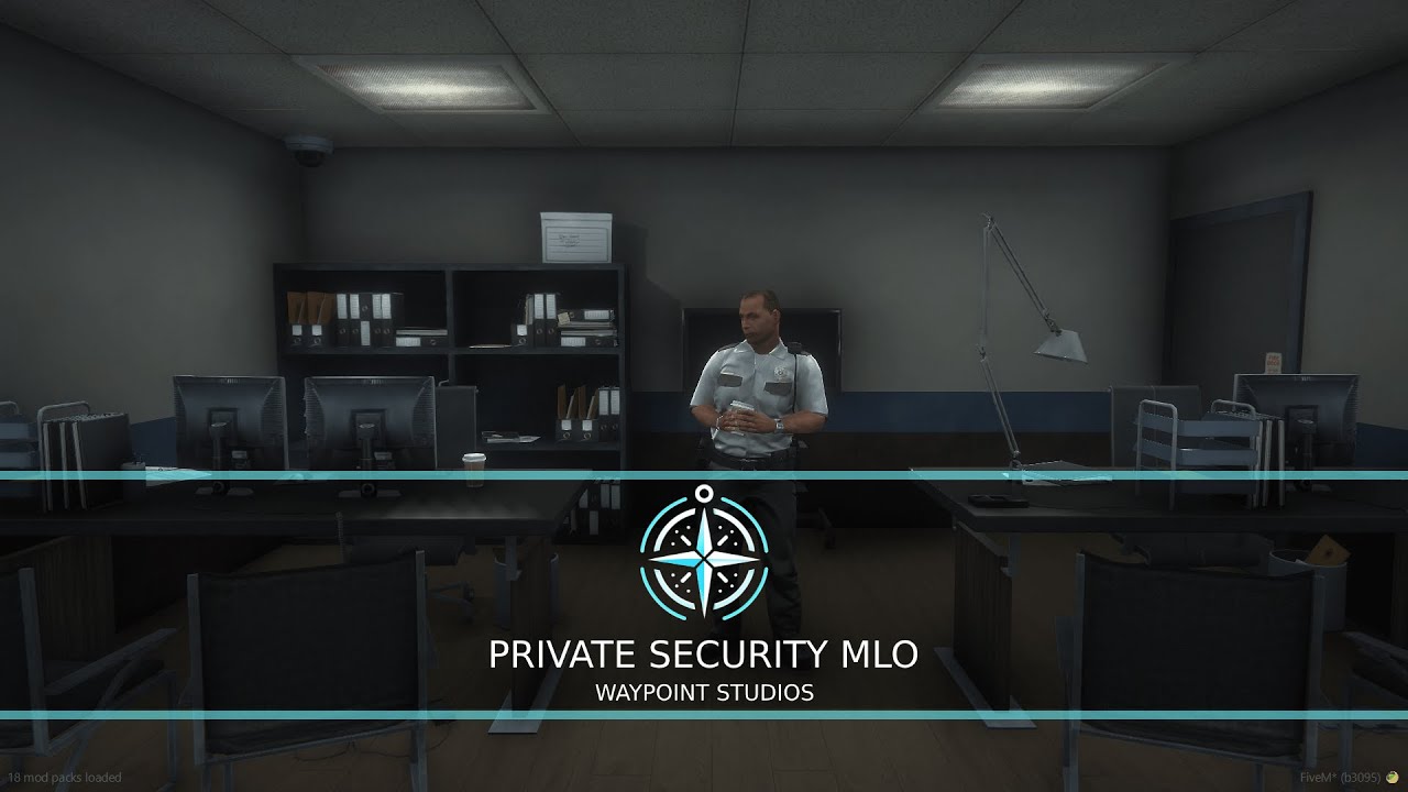 Fivem Private Security MLO | Waypoint Studios | FiveM Ready