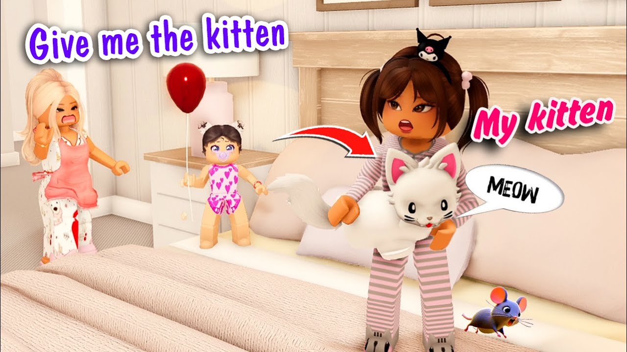 😹 Lucy had her Beloved Kitten taken away | Roblox Roleplay (Episode 1-2)