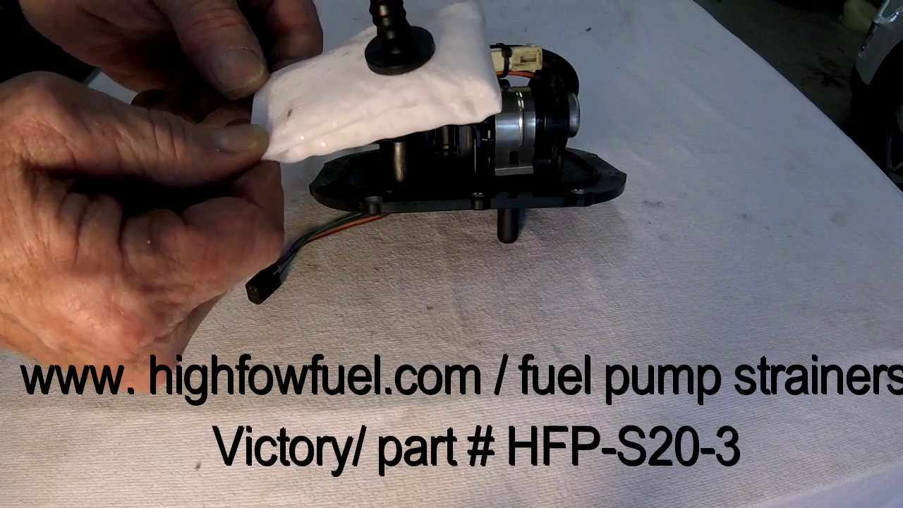 Victory Cross Country aftermarket fuel filter