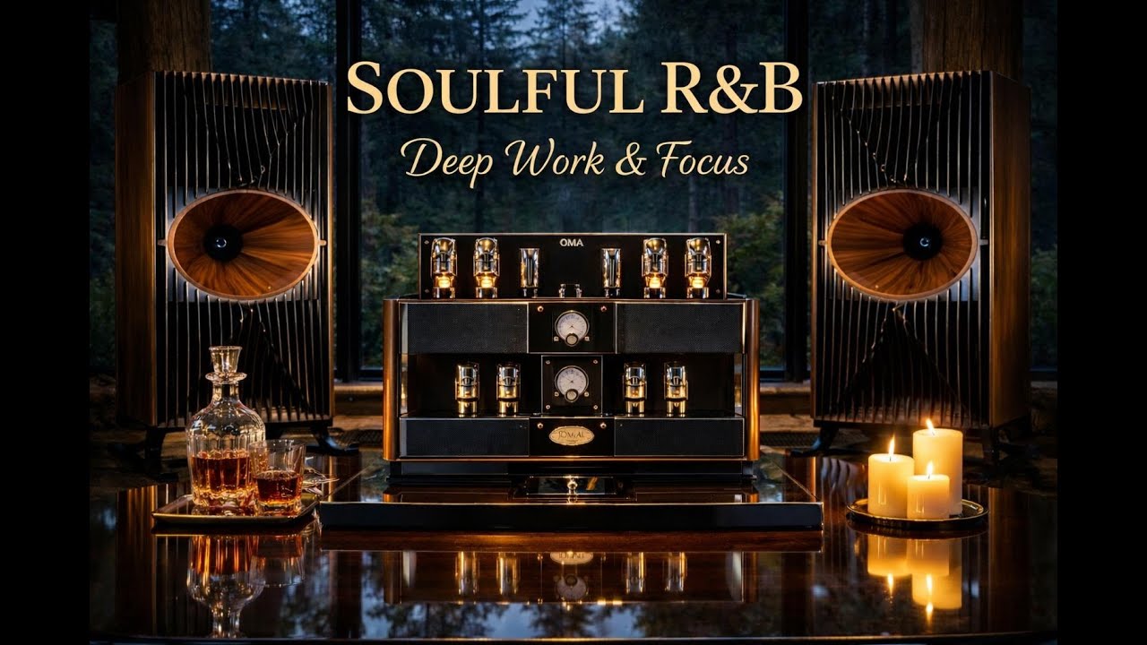 Smooth Jazz & Soulful R&B 🎷 Elegant Instrumental for Deep Work & Productivity