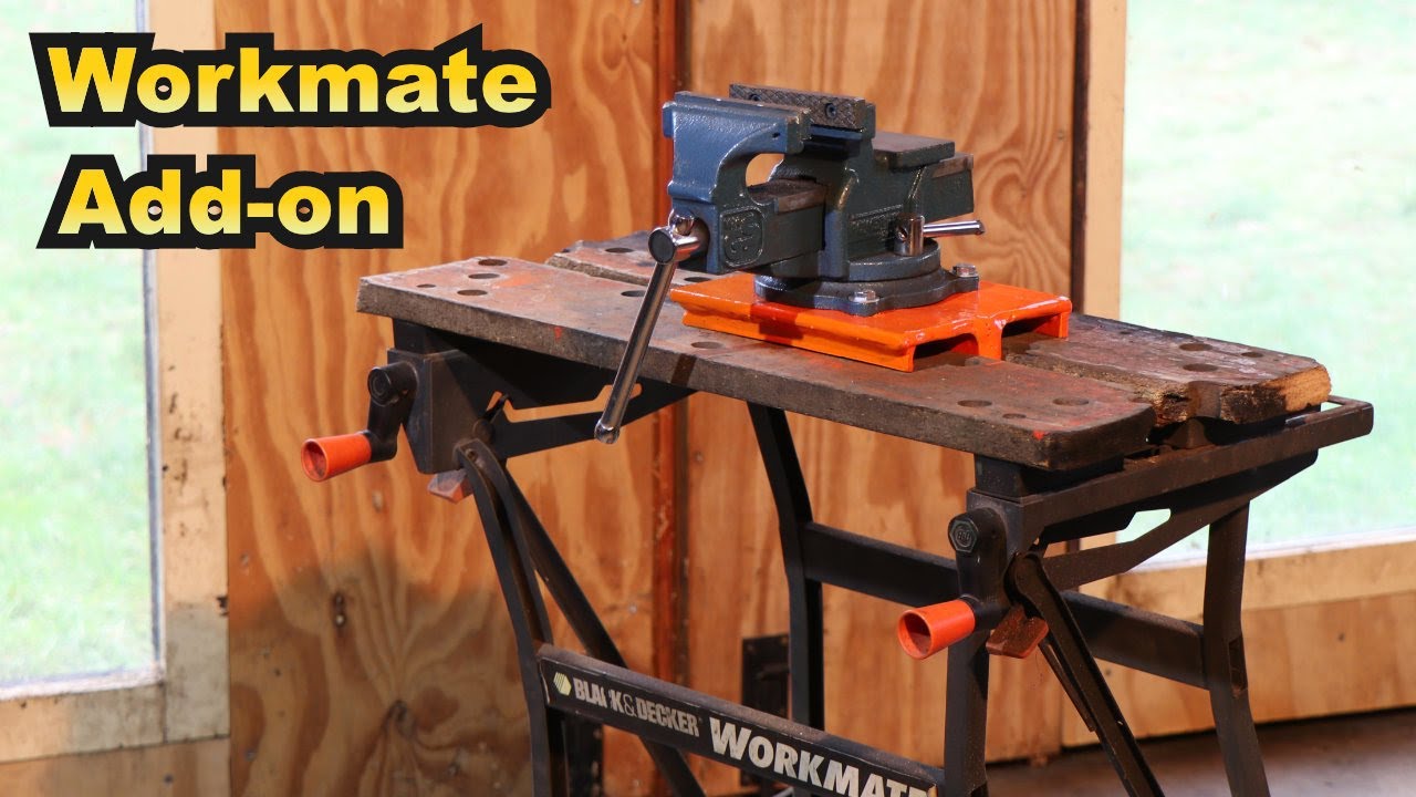 DIY Metal Bench Vice Add-on for your Workmate
