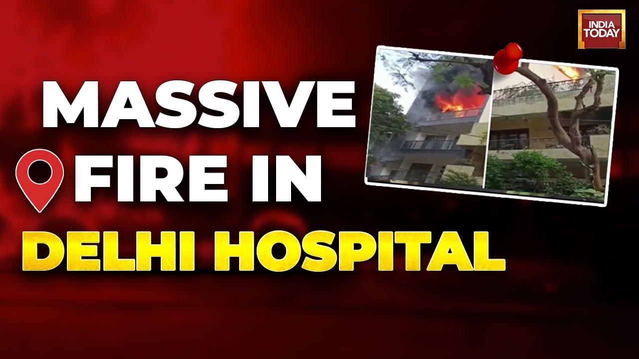 Fire Breaks Out At Hospital In Greater Kailash II; 2 Dead, 6 Rescued