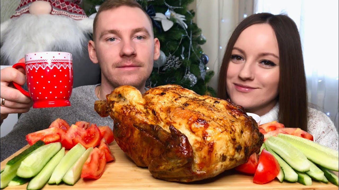 МУКБАНГ КУРИЦА ГРИЛЬ ПОЖАР ответы на вопросы MUKBANG GRILLED CHICKEN FIRE answers to questions