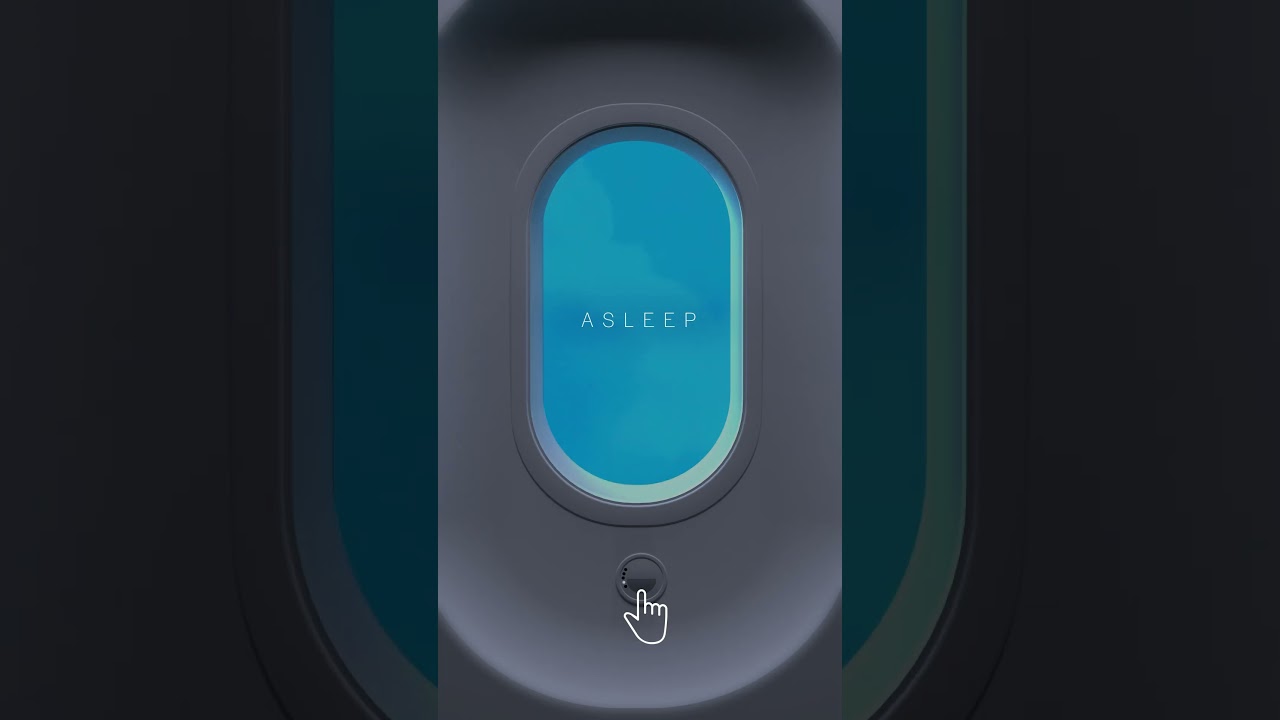 787 Boeing Dreamliner's unique dimmable window #koreanair