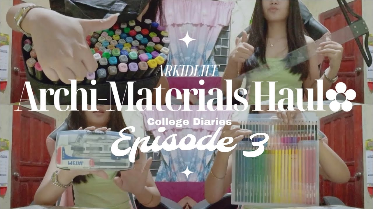 ✿⁠ ARKI DRAFTING MATERIALS HAUL 🛒 AFFORDABLE!