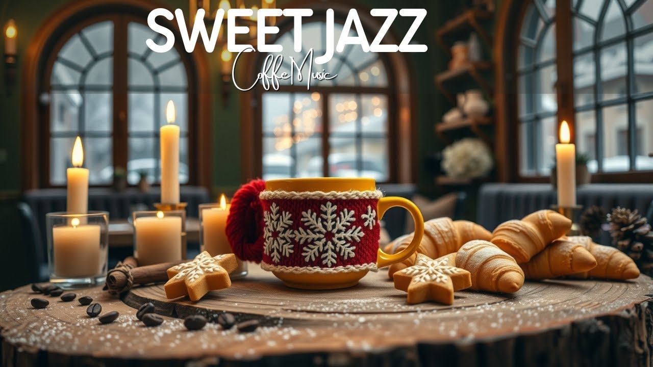 Relaxing Winter Jazz Cafe ☕ Happy Coffee Jazz & Bossa Nova Instrumental Music