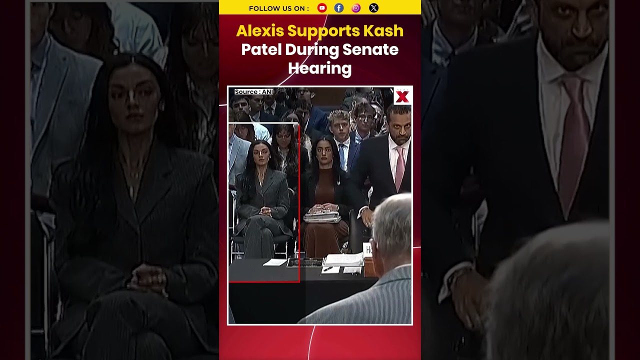 Kash Patel Senate Hearing: Alexis Wilkins Supports FBI Chief Amid Heated Testimony #shorts