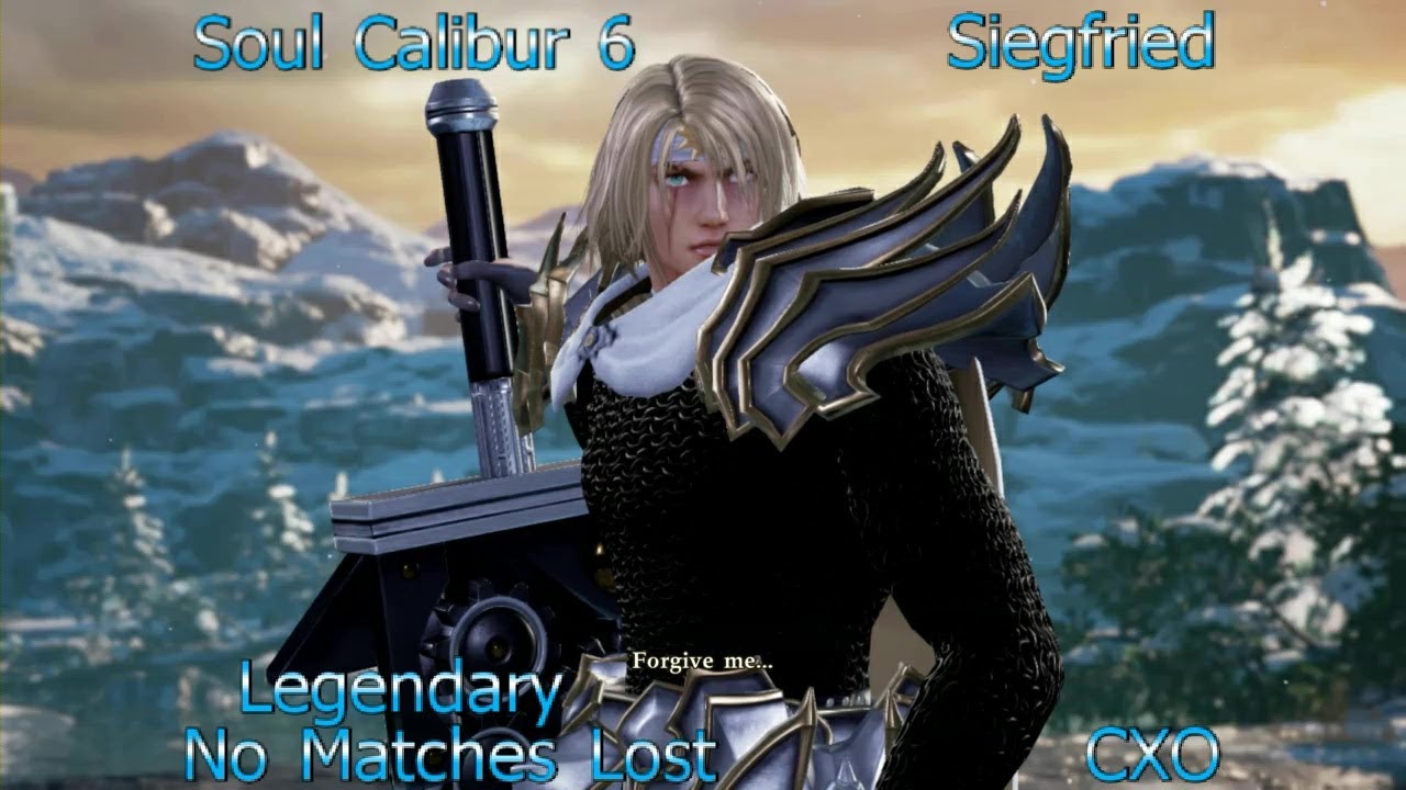 Soul Calibur 6 - Siegfried (Arcade) Legendary {No Matches Lost}