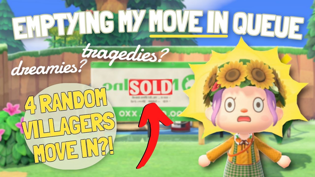 AUTOFILLING Villagers from the Void 😱 | Emptying my Move In Queue 🌸 | Animal Crossing: New Horizons