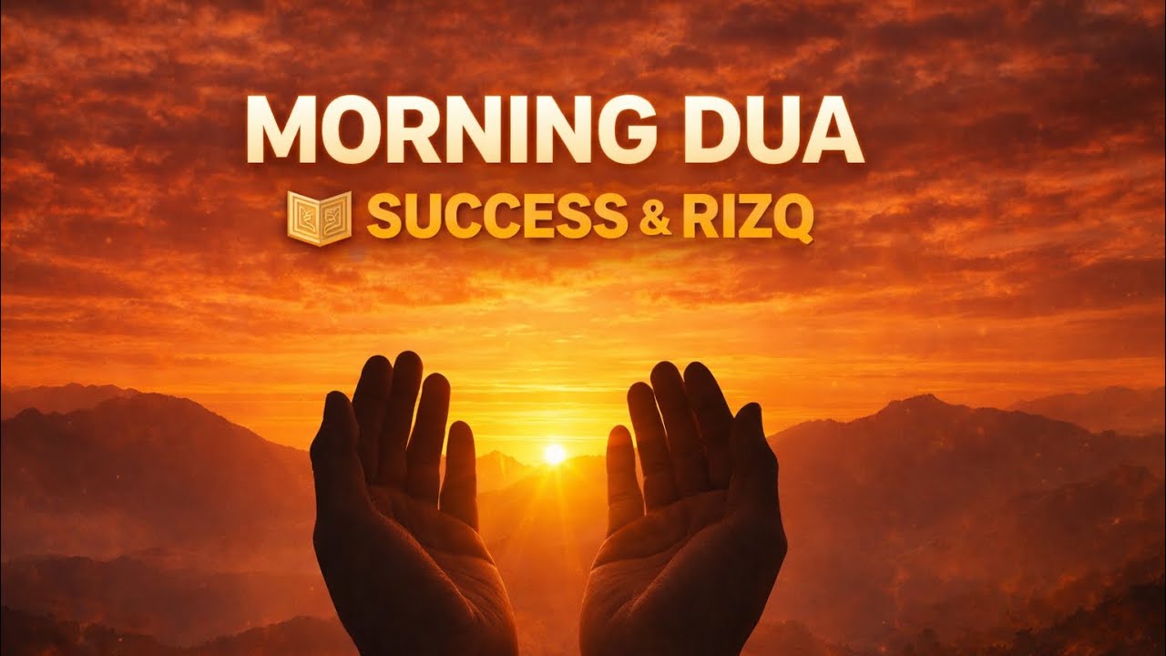 Morning Dua for Success & Rizq | Powerful Morning Adhkar for Barakah | Start Your Day with Allah