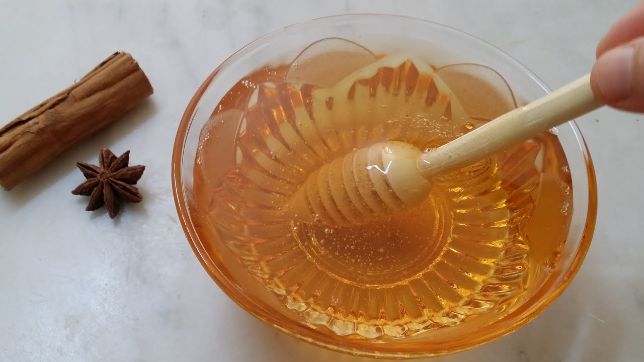 How to make syrup for chabakia or any sweet -  C&oacute;mo hacer alm&iacute;bar para chabakia o cualquier dulce