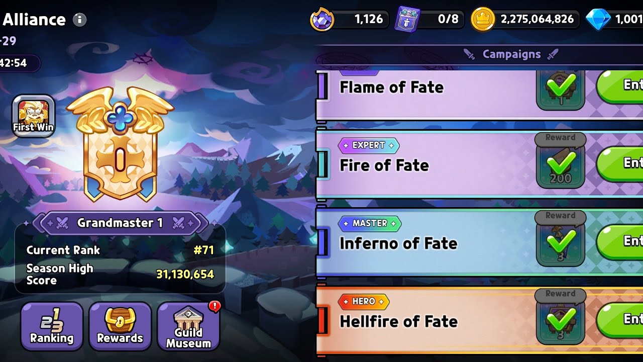Cookie Run Kingdom - Cookie Alliance Season 2-29 - Easy Hero Mode Guide