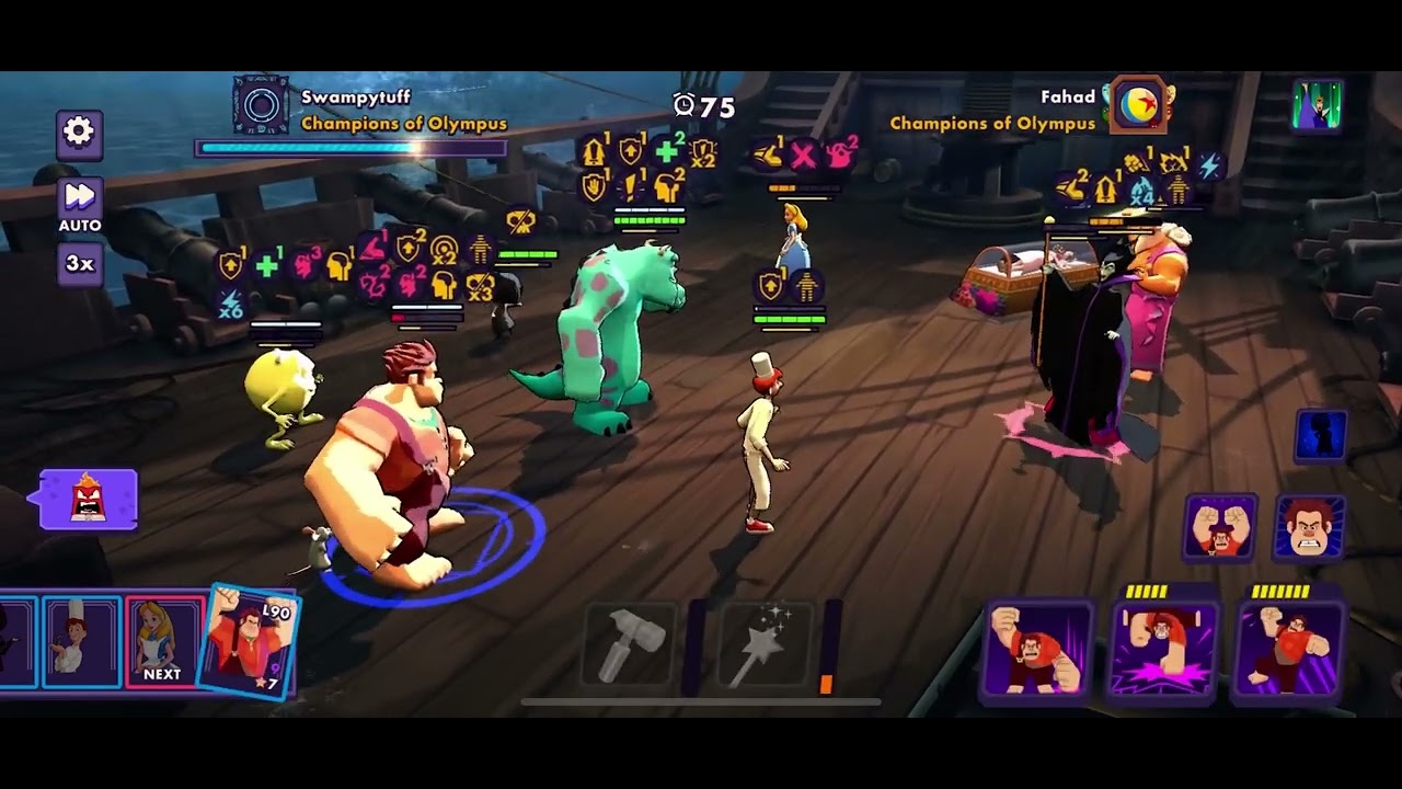 Monsters Inc. is META - Beats Evil Queen a THIRD time! - Live PvP - Disney Sorcerer’s Arena