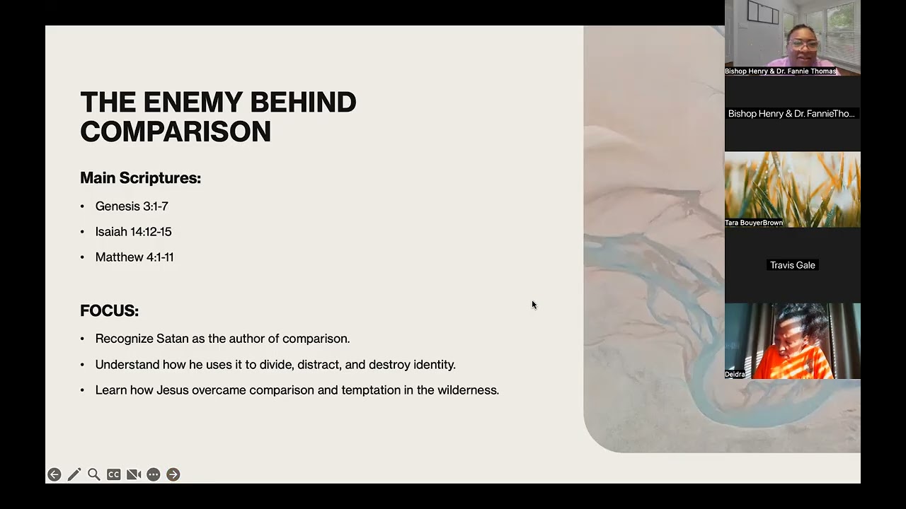 The Trap of Comparison _Dr. Fannie_Week2