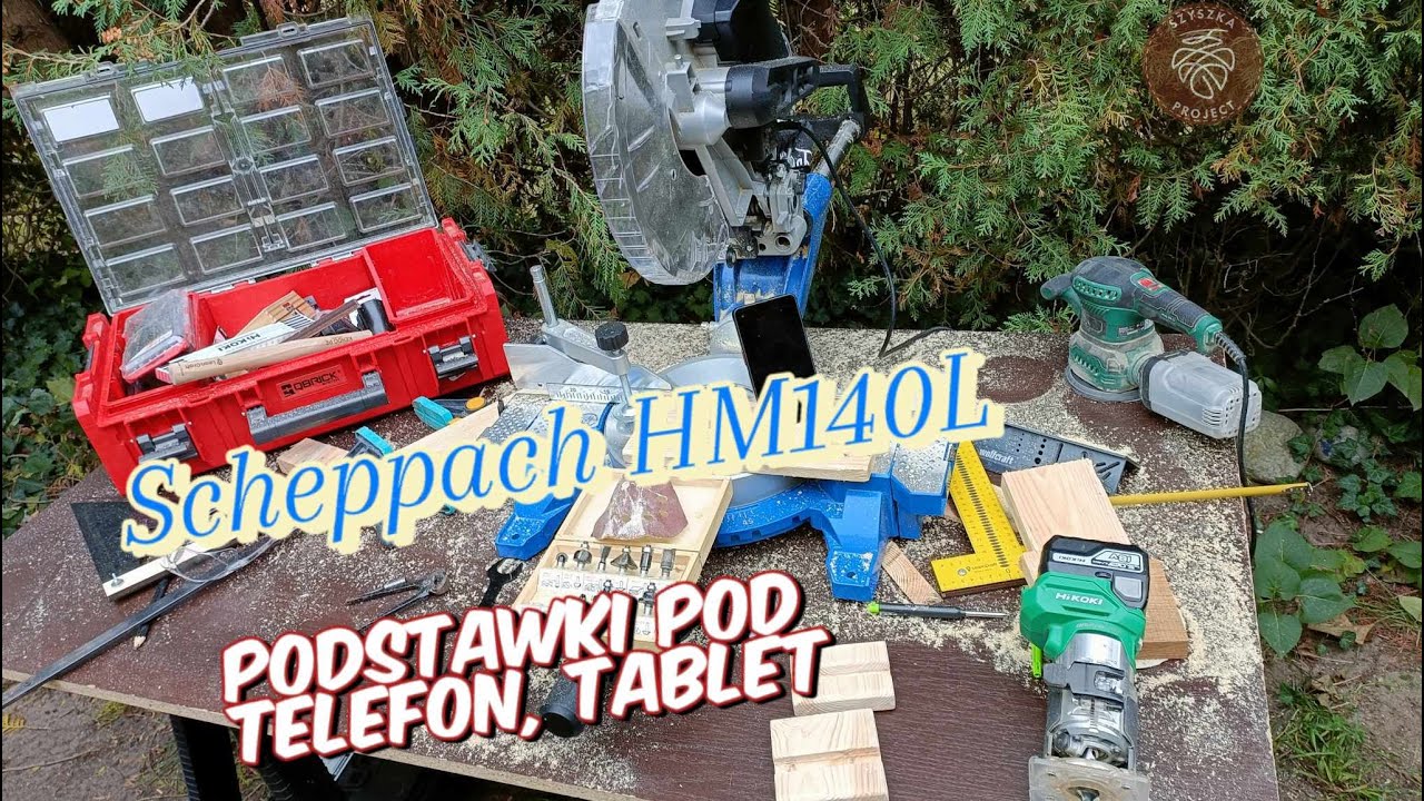 Scheppach HM140L w akcji