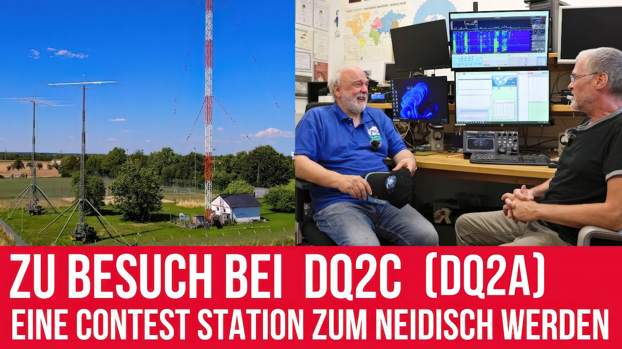 F74 - Zu Besuch bei DQ2C (DQ2A) - Eine Contest Station zum neidisch werden - Mit Harald DL2SAX