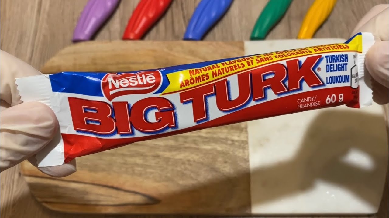[ASMR] BIG TURK Candy Bar