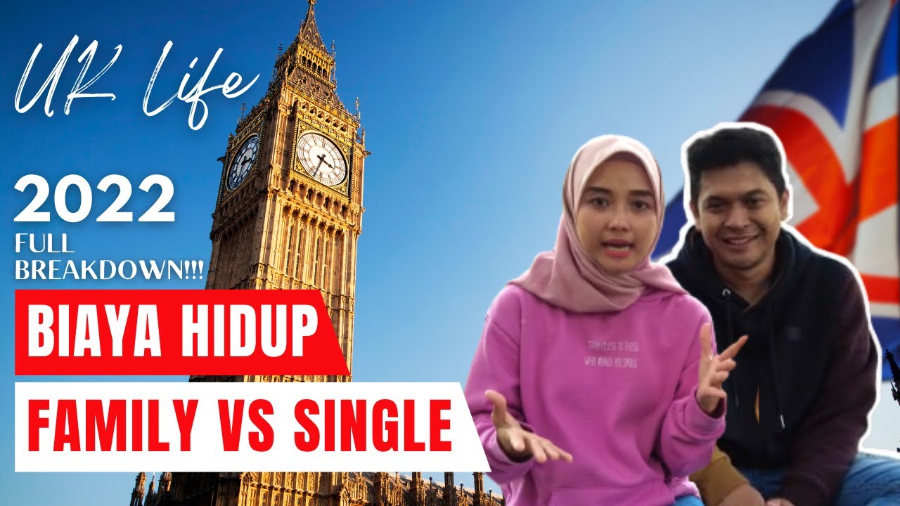 BIAYA HIDUP MAHASISWA DI INGGRIS (UK) Bawa Keluarga Vs Sendiri