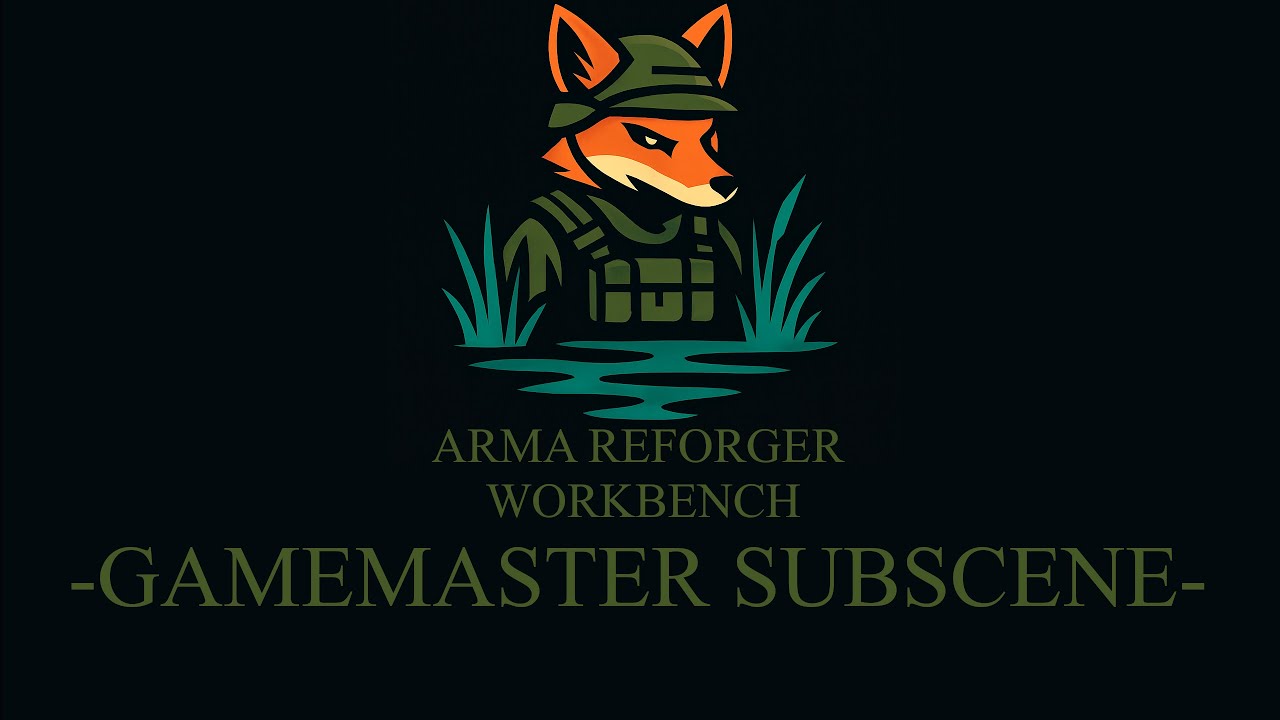 ARMA Reforger Workbench - How to make Gamemaster subsccene and how to access GM in world project