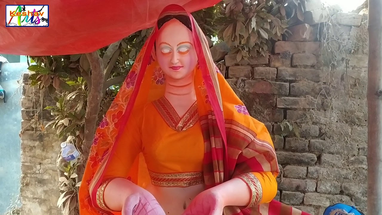 Chhathi Maiya Murti painting and making