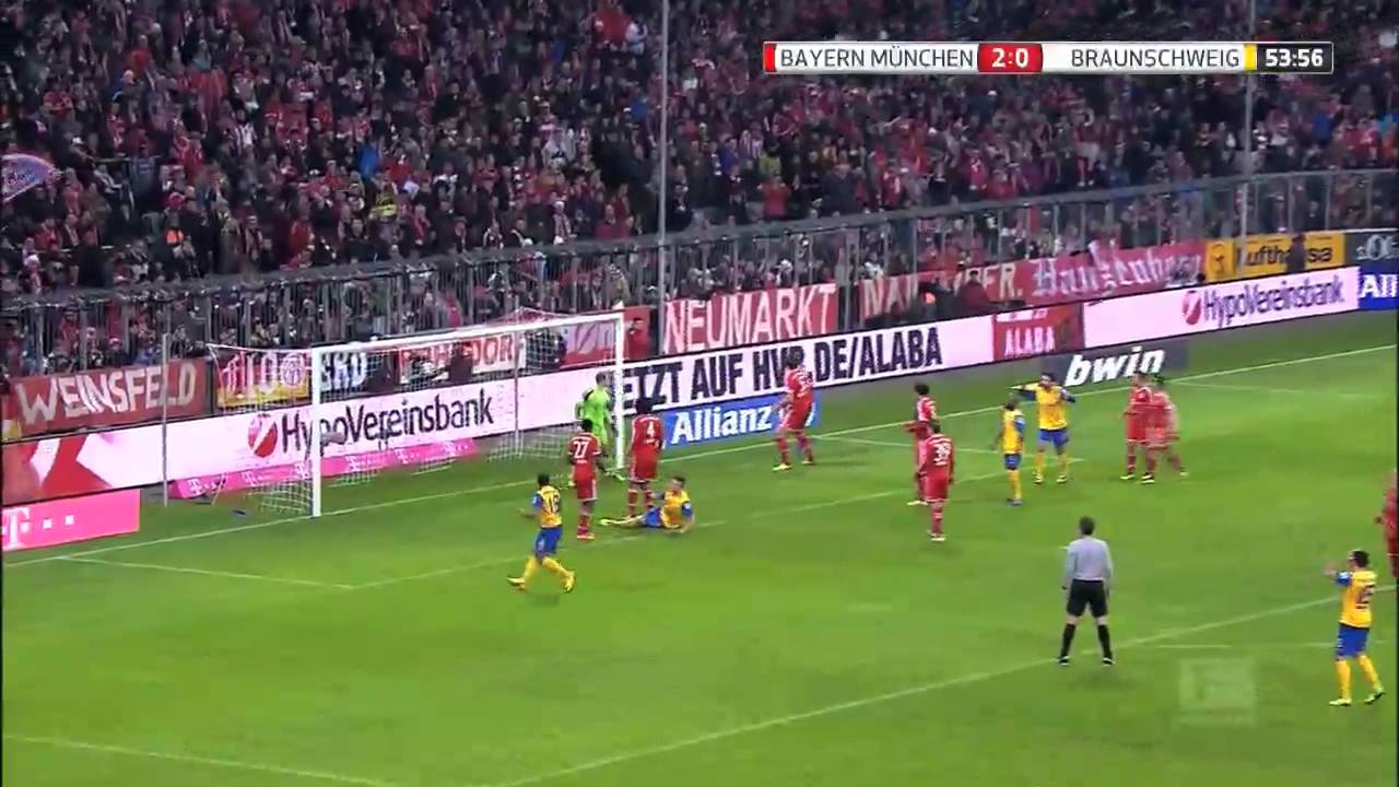 Bayern Munich vs. Eintracht Braunschweig