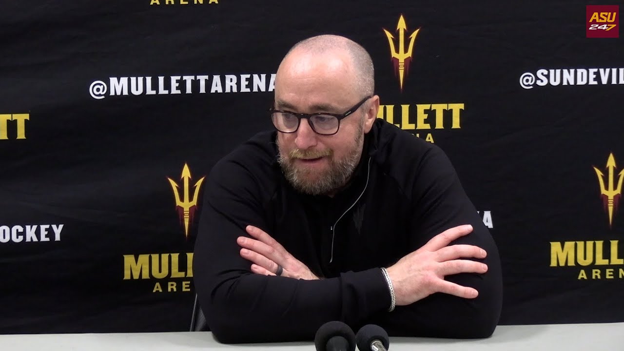 Greg Powers after ASU's 4-1 loss to St. Cloud State (02/06/2026)