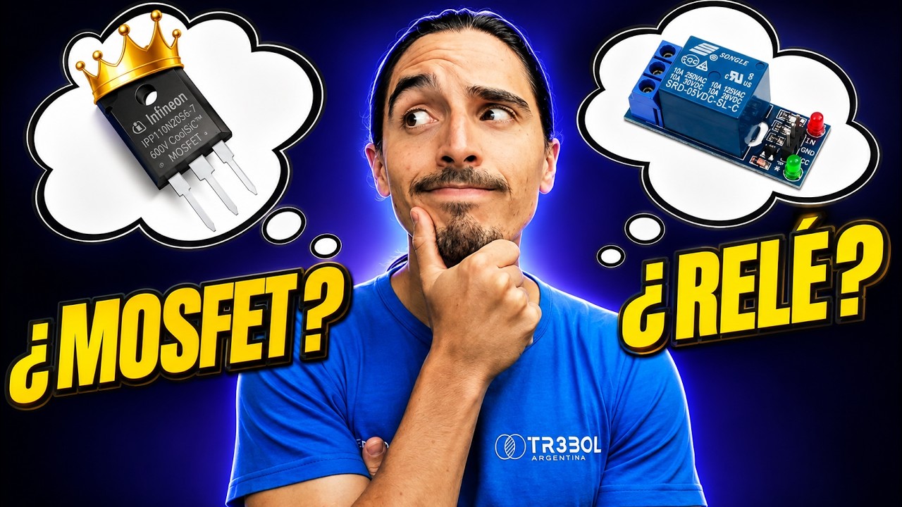 ¿Uso un MOSFET o un RELAY?  🤔
