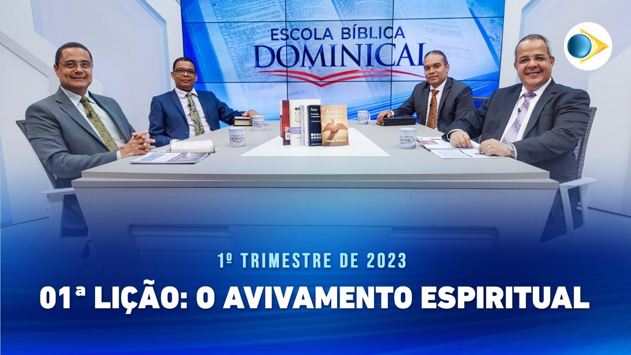 EBD | 01&ordf; LI&Ccedil;&Atilde;O:  &ldquo;O AVIVAMENTO ESPIRITUAL&rdquo;