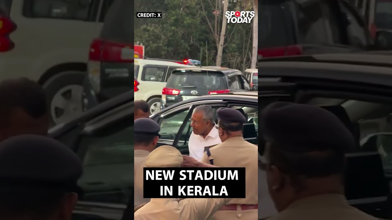 Sanju Samson and Kerala CM Pinarayi Vijayan jointly inaugurate new stadium in Thiruvananthapuram