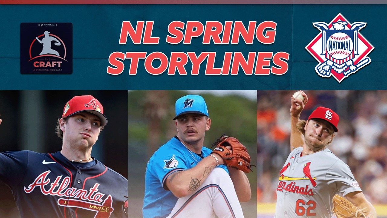 15 National League Starting Pitching Storylines To Watch This Spring I The Craft EP 72