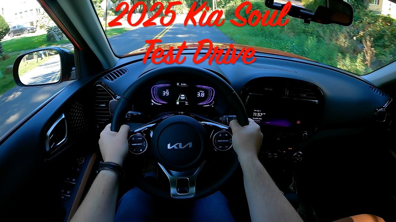 Kia Soul EX (Soulmate Edition) 2025 года — тест-драйв от первого лица