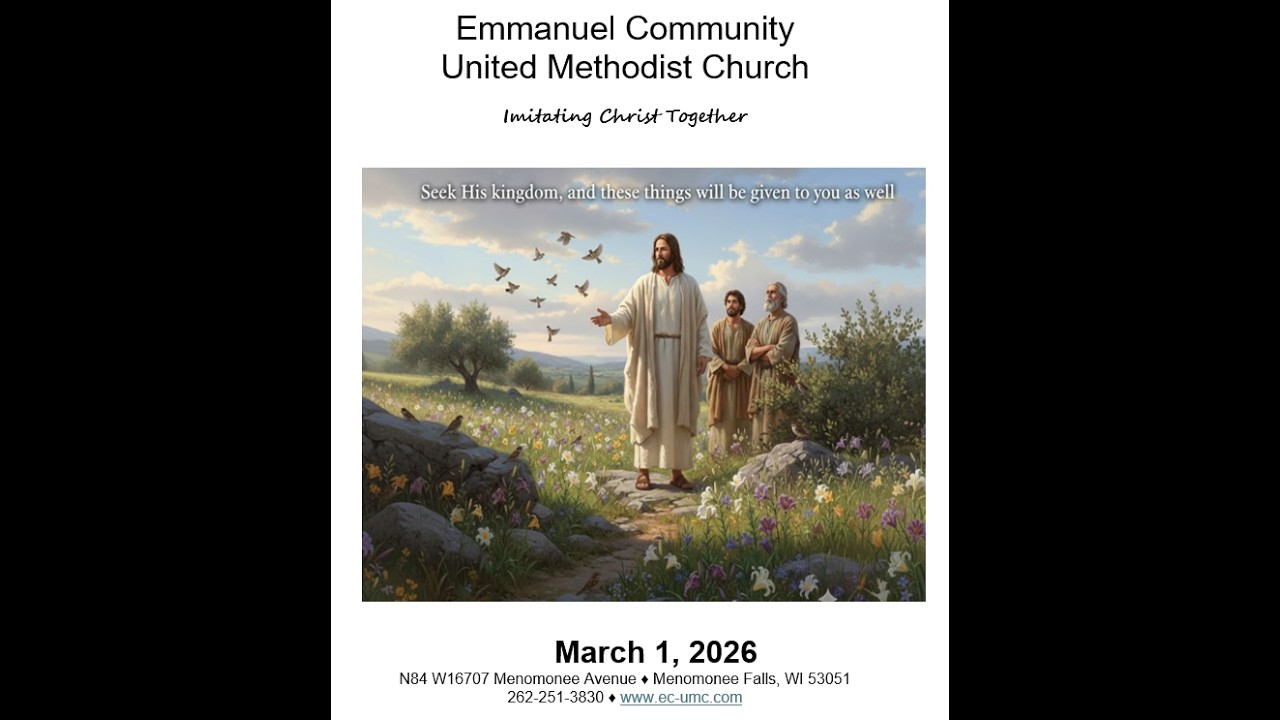 March 1, 2026 10:00 am  Service - ECUMC