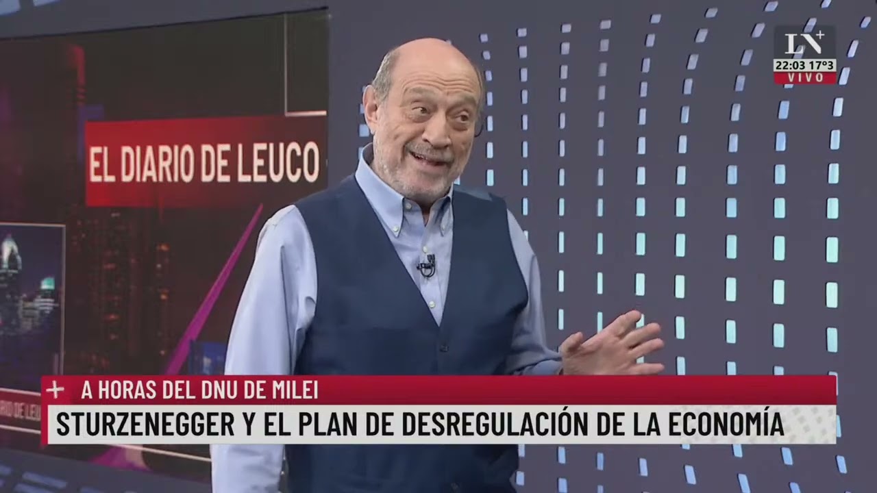 Sturzenegger y el plan de desregulación de la economía