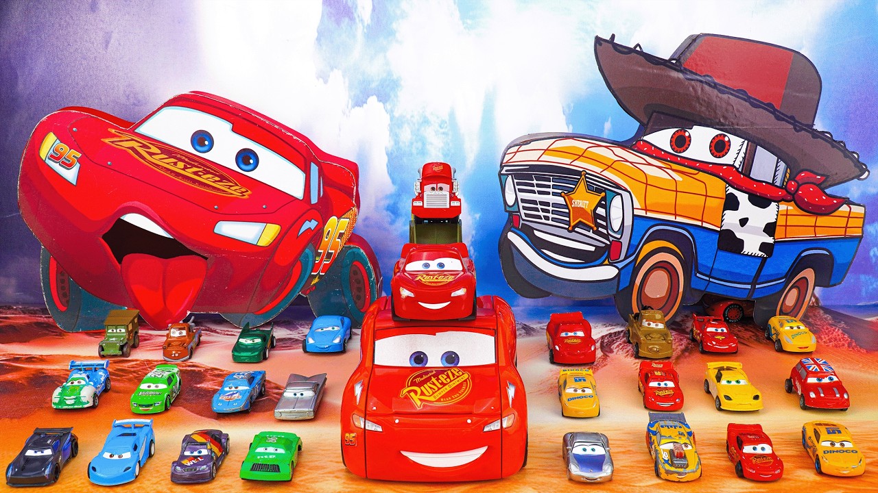 Disney Pixar Cars Unboxing Review | Lightning McQueen, Cruz Ramirez, Sally Carrera, Mack, Doc Hudson