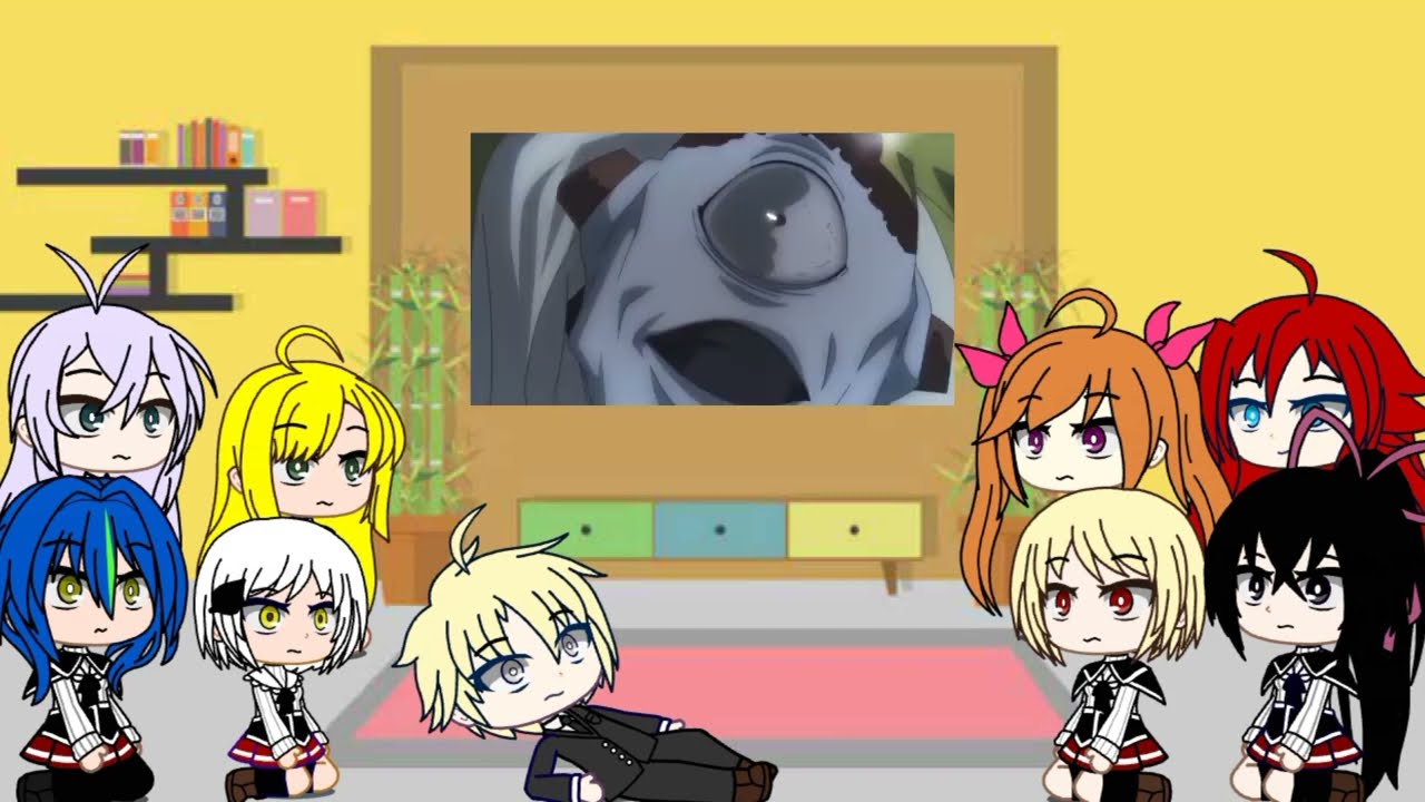 highschool dxd react to issei future as gojo satoru || (1/1) || Albert agung