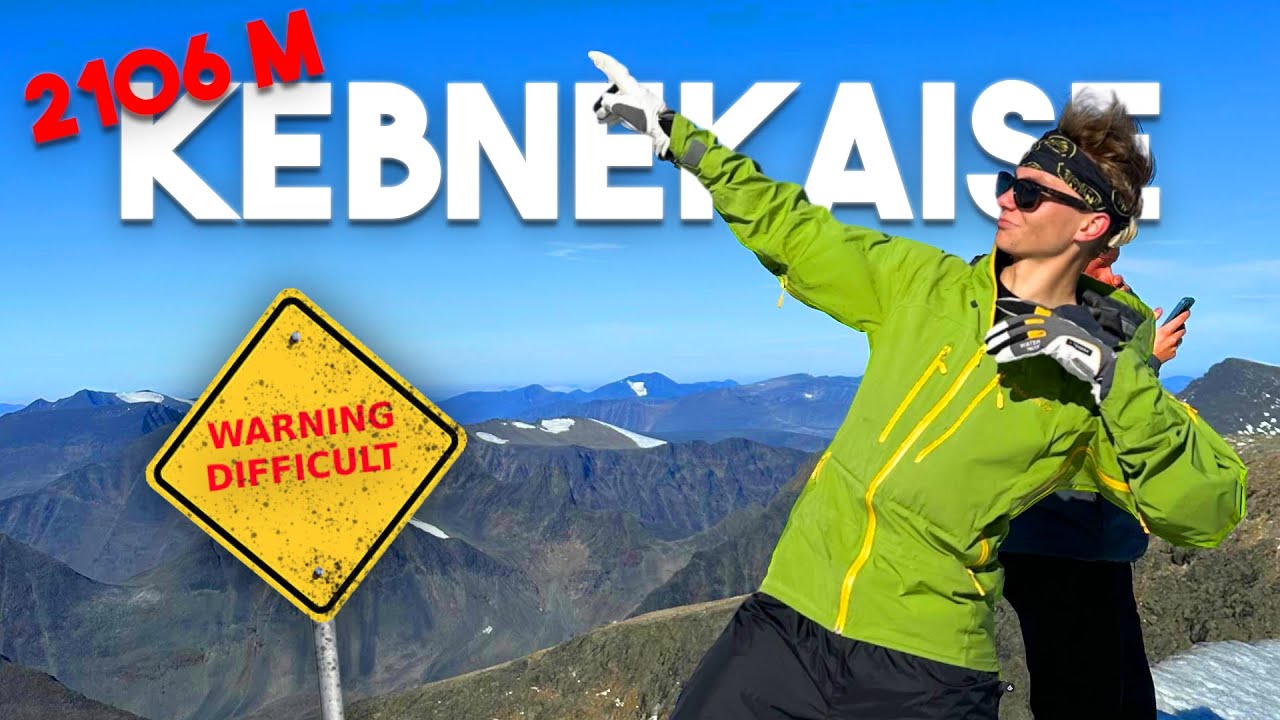Bestiger Sveriges H&ouml;gsta Berg Kebnekaise (2106m H&ouml;jd)