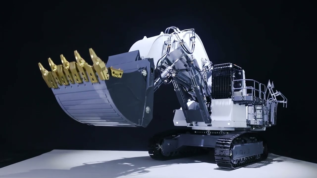 LESU 1/14 Heavy RC Hydraulic Excavator AOUE 9150 for Liebherr Forward Shovel